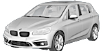 BMW F45 P1B56 Fault Code